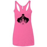 T-Shirts Vintage Pink / X-Small Dark Spider Shadow Women's Triblend Racerback Tank