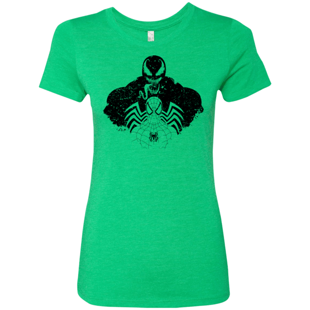 T-Shirts Envy / Small Dark Spider Shadow Women's Triblend T-Shirt