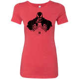 T-Shirts Vintage Red / Small Dark Spider Shadow Women's Triblend T-Shirt