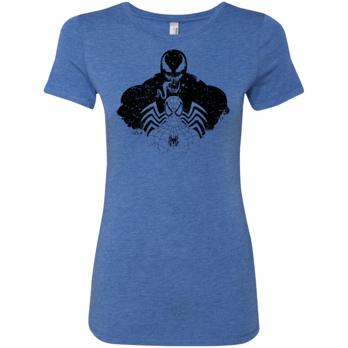 T-Shirts Vintage Royal / Small Dark Spider Shadow Women's Triblend T-Shirt