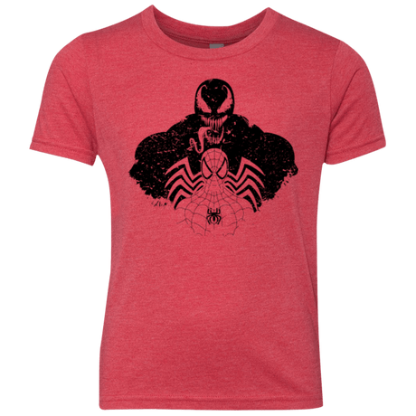 T-Shirts Vintage Red / YXS Dark Spider Shadow Youth Triblend T-Shirt