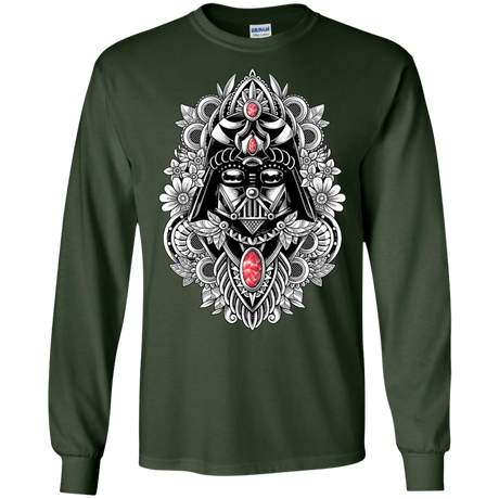 T-Shirts Forest Green / S Dark Spirit Men's Long Sleeve T-Shirt