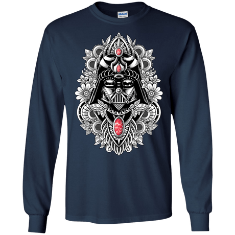 T-Shirts Navy / S Dark Spirit Men's Long Sleeve T-Shirt