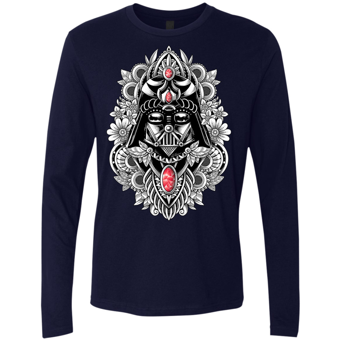 T-Shirts Midnight Navy / S Dark Spirit Men's Premium Long Sleeve