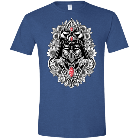 T-Shirts Heather Royal / X-Small Dark Spirit Men's Semi-Fitted Softstyle