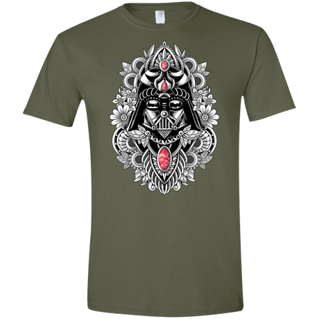 T-Shirts Military Green / S Dark Spirit Men's Semi-Fitted Softstyle