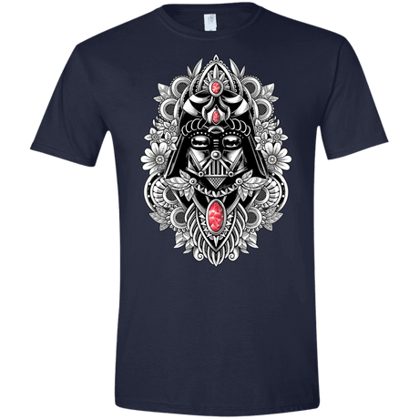 T-Shirts Navy / X-Small Dark Spirit Men's Semi-Fitted Softstyle