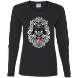 T-Shirts Black / S Dark Spirit Women's Long Sleeve T-Shirt
