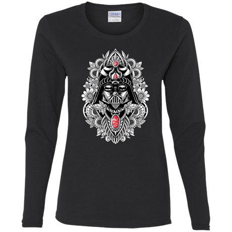 T-Shirts Black / S Dark Spirit Women's Long Sleeve T-Shirt