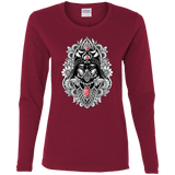 T-Shirts Cardinal / S Dark Spirit Women's Long Sleeve T-Shirt