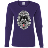 T-Shirts Purple / S Dark Spirit Women's Long Sleeve T-Shirt