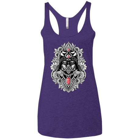 T-Shirts Purple Rush / X-Small Dark Spirit Women's Triblend Racerback Tank