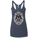 T-Shirts Vintage Navy / X-Small Dark Spirit Women's Triblend Racerback Tank