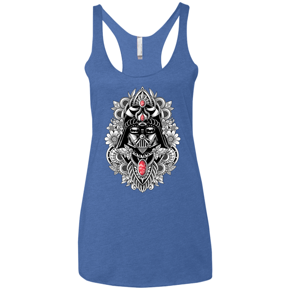 T-Shirts Vintage Royal / X-Small Dark Spirit Women's Triblend Racerback Tank
