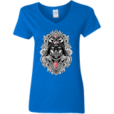 T-Shirts Royal / S Dark Spirit Women's V-Neck T-Shirt