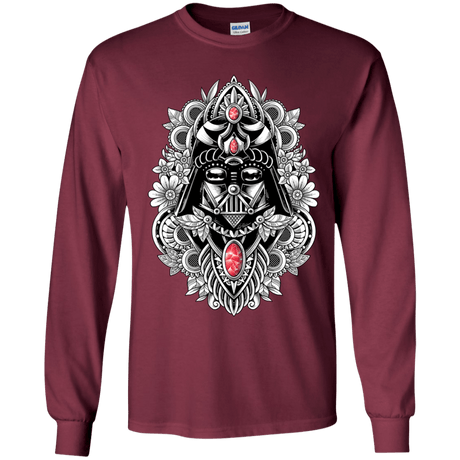 T-Shirts Maroon / YS Dark Spirit Youth Long Sleeve T-Shirt