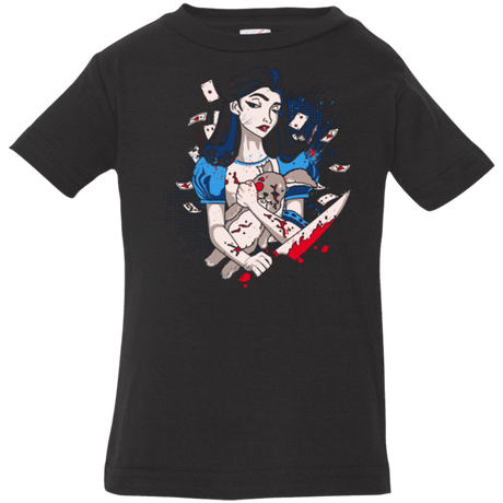 T-Shirts Black / 6 Months Dark Wonderland Infant Premium T-Shirt