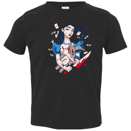 T-Shirts Black / 2T Dark Wonderland Toddler Premium T-Shirt