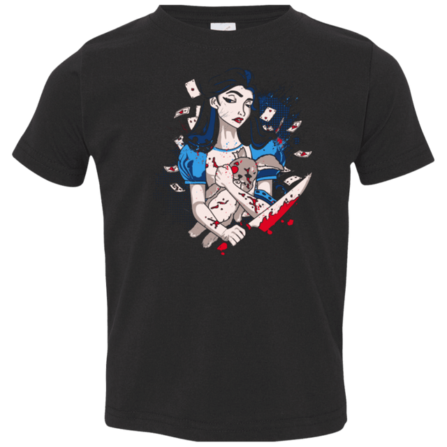 T-Shirts Black / 2T Dark Wonderland Toddler Premium T-Shirt