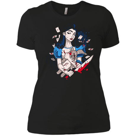 T-Shirts Black / X-Small Dark Wonderland Women's Premium T-Shirt