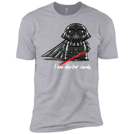 T-Shirts Heather Grey / YXS Darker Inside Boys Premium T-Shirt