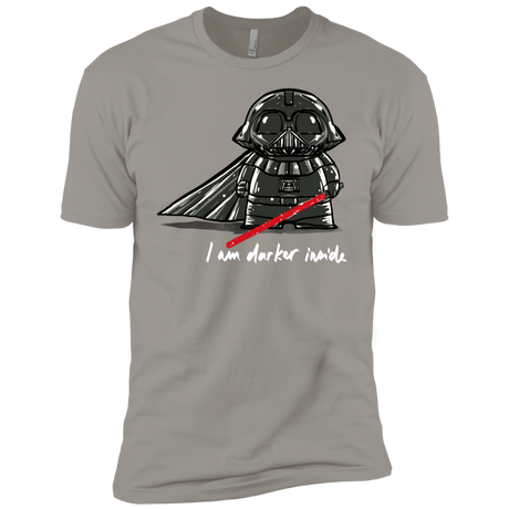 T-Shirts Light Grey / YXS Darker Inside Boys Premium T-Shirt