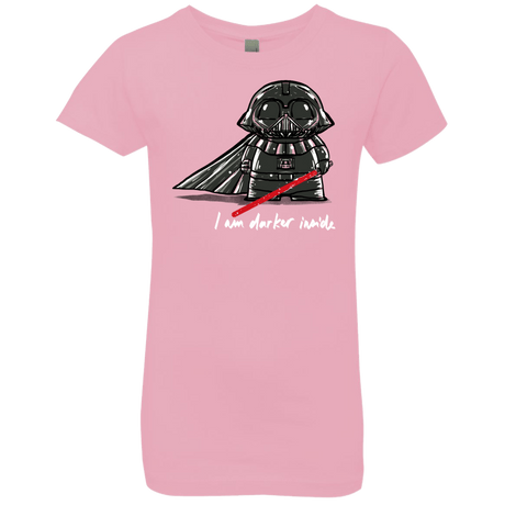 T-Shirts Light Pink / YXS Darker Inside Girls Premium T-Shirt