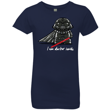 T-Shirts Midnight Navy / YXS Darker Inside Girls Premium T-Shirt