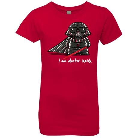 T-Shirts Red / YXS Darker Inside Girls Premium T-Shirt
