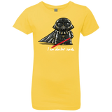 T-Shirts Vibrant Yellow / YXS Darker Inside Girls Premium T-Shirt