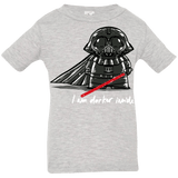 T-Shirts Heather Grey / 6 Months Darker Inside Infant Premium T-Shirt