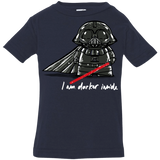 T-Shirts Navy / 6 Months Darker Inside Infant Premium T-Shirt