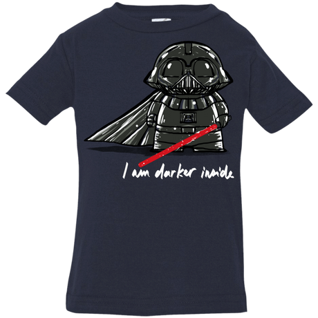 T-Shirts Navy / 6 Months Darker Inside Infant Premium T-Shirt