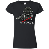 T-Shirts Black / S Darker Inside Junior Slimmer-Fit T-Shirt