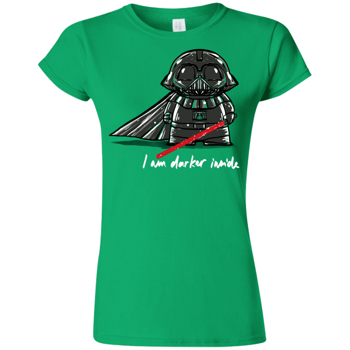 T-Shirts Irish Green / S Darker Inside Junior Slimmer-Fit T-Shirt
