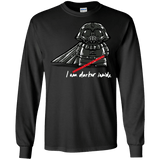 T-Shirts Black / S Darker Inside Men's Long Sleeve T-Shirt