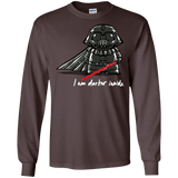 T-Shirts Dark Chocolate / S Darker Inside Men's Long Sleeve T-Shirt