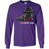 T-Shirts Purple / S Darker Inside Men's Long Sleeve T-Shirt