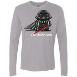 T-Shirts Heather Grey / S Darker Inside Men's Premium Long Sleeve