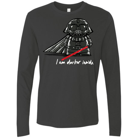 T-Shirts Heavy Metal / S Darker Inside Men's Premium Long Sleeve