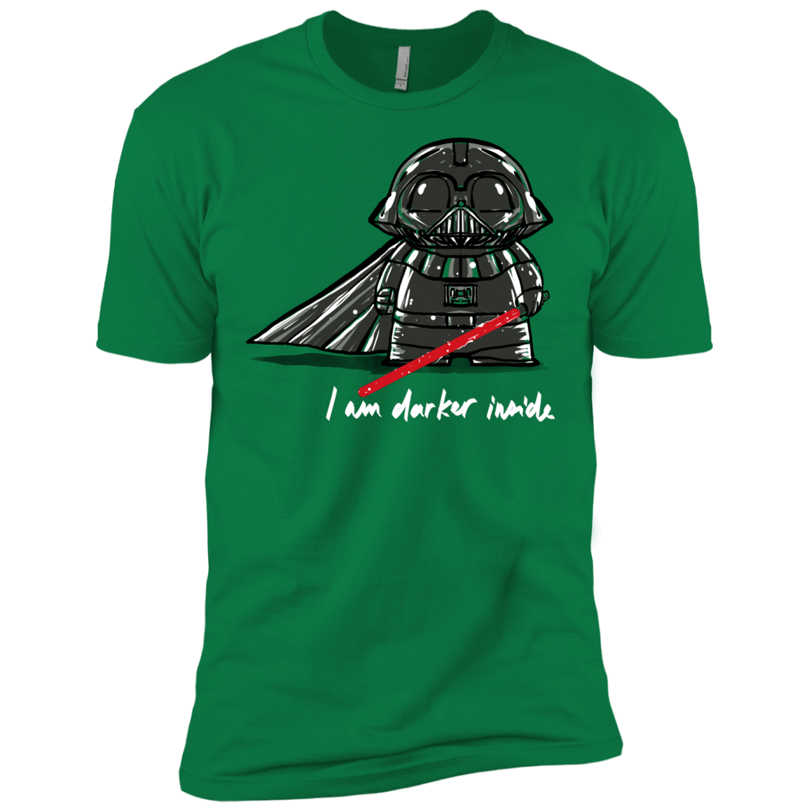 T-Shirts Kelly Green / X-Small Darker Inside Men's Premium T-Shirt