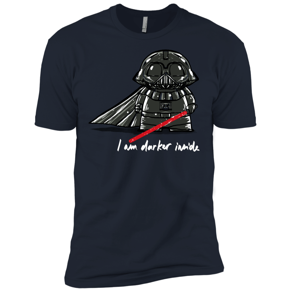 T-Shirts Midnight Navy / X-Small Darker Inside Men's Premium T-Shirt