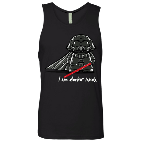 T-Shirts Black / S Darker Inside Men's Premium Tank Top