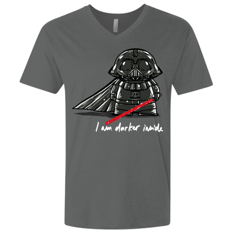 T-Shirts Heavy Metal / X-Small Darker Inside Men's Premium V-Neck