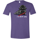 T-Shirts Heather Purple / S Darker Inside Men's Semi-Fitted Softstyle