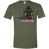 T-Shirts Military Green / S Darker Inside Men's Semi-Fitted Softstyle