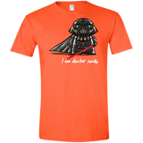 T-Shirts Orange / S Darker Inside Men's Semi-Fitted Softstyle