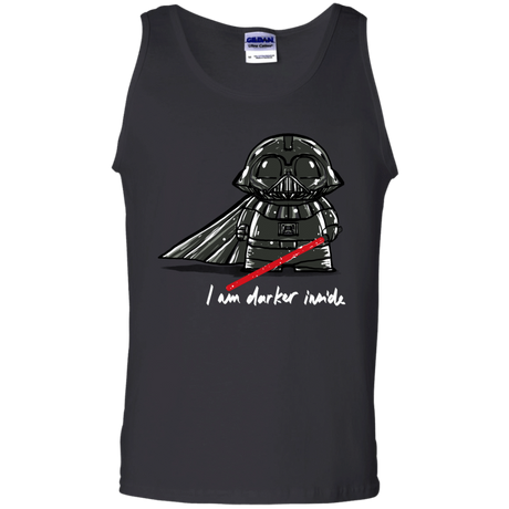 T-Shirts Black / S Darker Inside Men's Tank Top