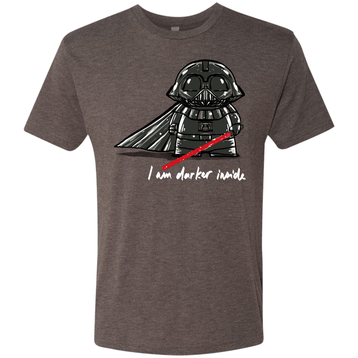 T-Shirts Macchiato / S Darker Inside Men's Triblend T-Shirt