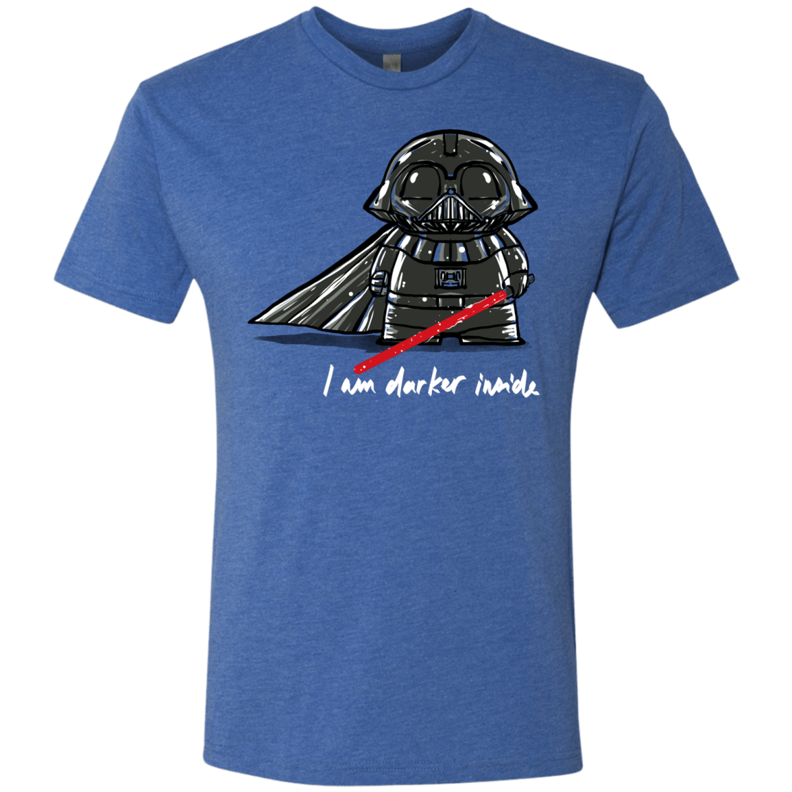 T-Shirts Vintage Royal / S Darker Inside Men's Triblend T-Shirt